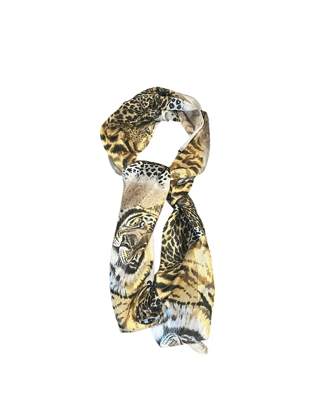 Symphony Scarfs leopard tiger